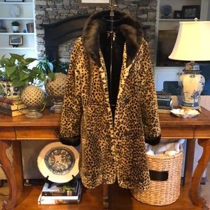 Vintage faux fur coat